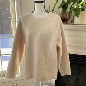 Elegant Cream Women's Sweater